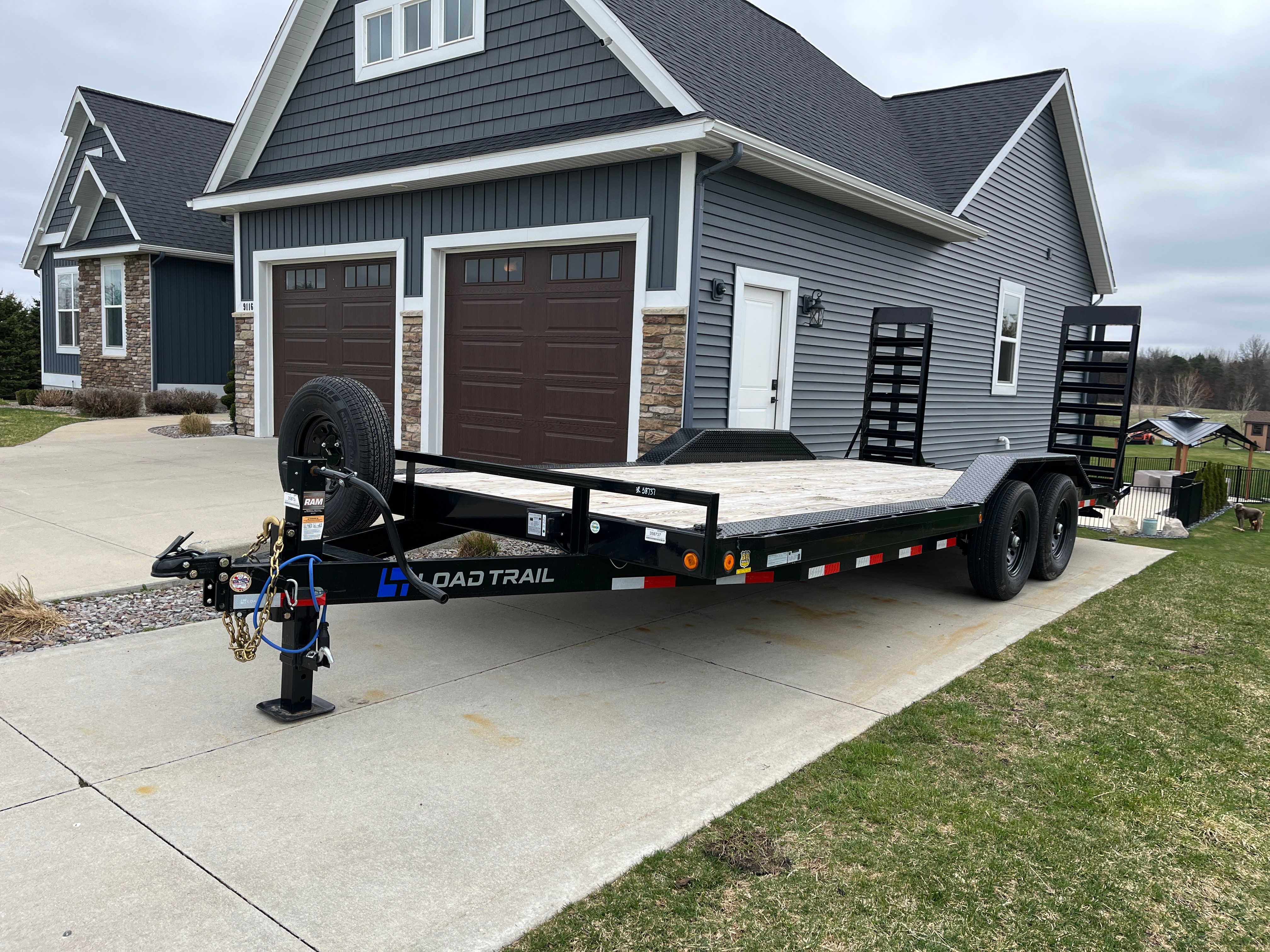 Car hauler trailer for rent in Zeeland, Michigan — Zeeland Trailer Rental