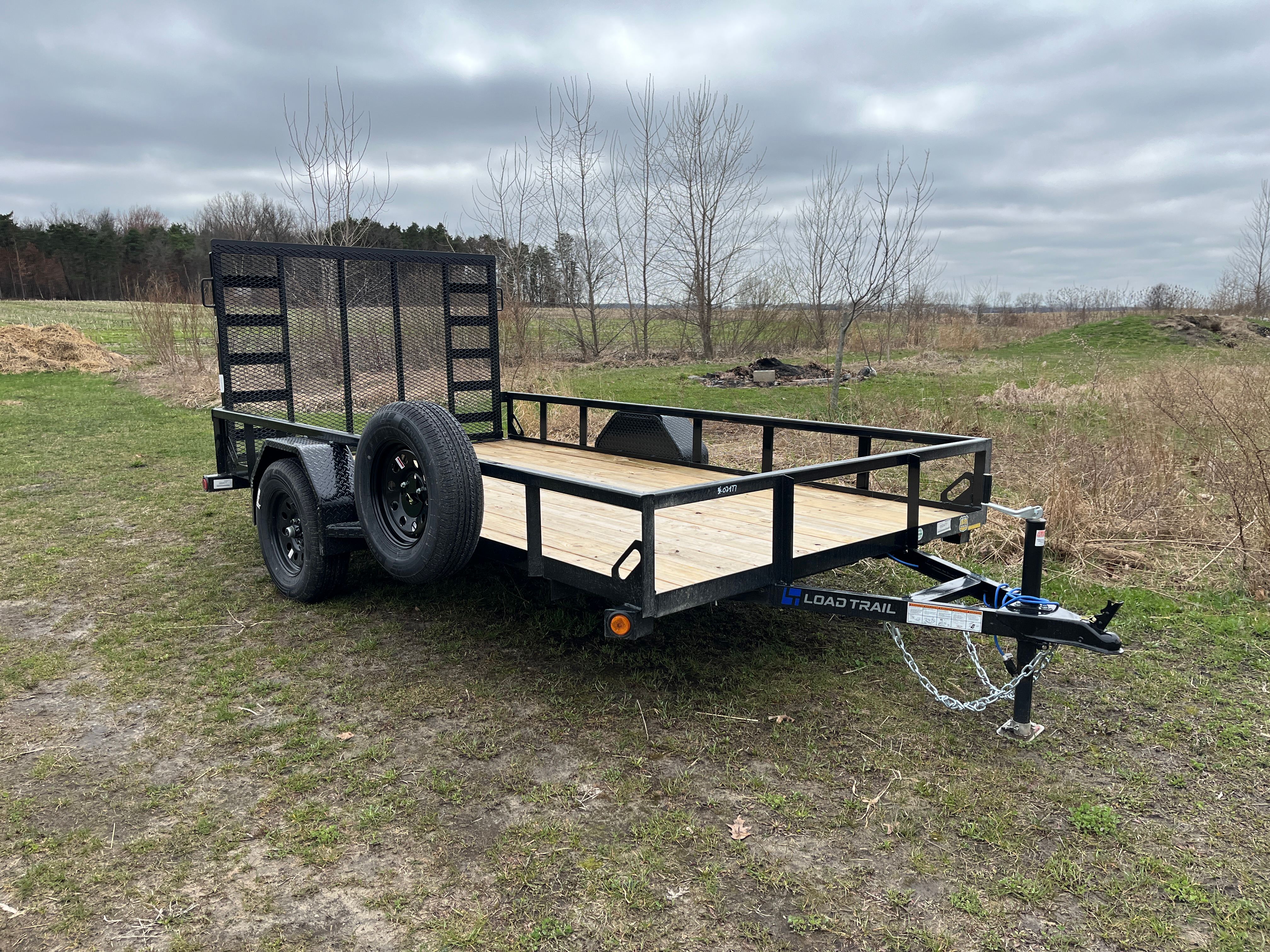 Load Trail 77x12 Utility Trailer — trailer for rent in Zeeland, Michigan